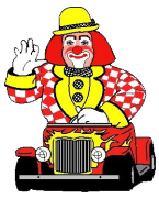 Clown in Car